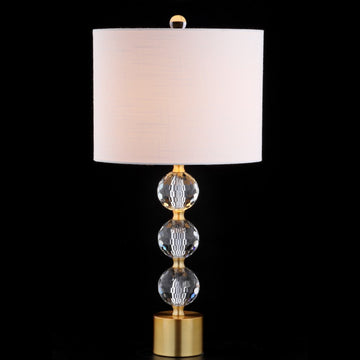 Ashley 25.25" Crystal LED Table Lamp - JONATHAN Y